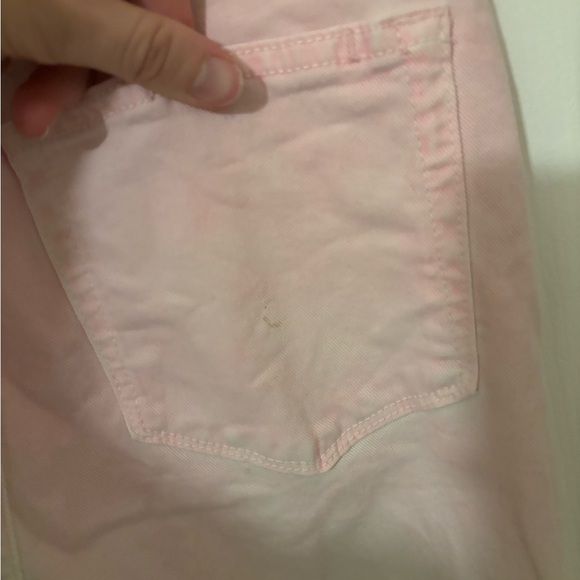 PAIGE Hoxton Slim Ombre Jeans Pink → White → Blue | Size 27 - Picture 8 of 9